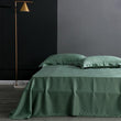 High-Quality 100% Eucalyptus Lyocell Fiber Sheets, Single Piece, Pure Exotic Color - More Natural Healing