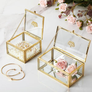 Luxury Gold Retro Crown Jewelry Box - More Natural Healing