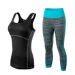 Women Matching Sportswear Sleeveless Workout Clothing - More Natural Healing